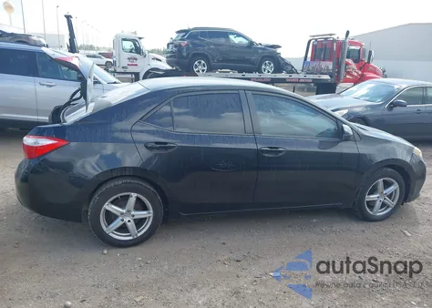 2015 Toyota Corolla Le из США, поврежденный, VIN 5YFBURHE4FP341658